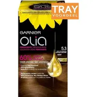 Garnier OLIA 5.3 LICHT GOUDBRUIN PERMANENTE CREMEKLEURING HAARVERF 6 X 1 STUK