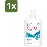 Unicura 1 x Vloeibare Handzeep Hydra 250 ml - Handzeep - Hydra - Antibacterie - Hydratatie - Natuurlijke Handzeep