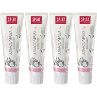 Splat Ultracomplex - Tandpasta - Witterend, Beschermend, Fluoridevrij, 4-pack
