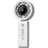 VHV - Handventilator - High speed mini turbo fan met Type-C - 5 standen en digitaal display - Voor studie, werk en reizen