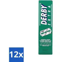 OEM 12 x Professionele dubbele scheermesjes - Scheermesjes - 100 stuks - Scherpe mesjes - Barbierszaak - Scheermesjes - Open scheermesjes