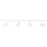 LEDVION LED Plafondspot Wit 4-lichts Rechthoek GU10 3W neutraal wit