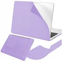Alogy AirGuard Hoesje MacBook Air 13.6" Mat Paars - Krasbestendig & Flexibel