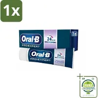 Oral-B 1 x - Pro-Expert Sterk Glazuur - Tandpasta - Beschermt Glazuur - 75 ml - Glazuur Bescherming - Tandplak Bescherming - Glazuur Versterking - Glazuur Erosie - Tinfluoride
