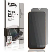 Dipos – Matte Privacy Screenprotector geschikt voor QrZrQ Q26 Ultra | Anti-Spy Beschermfolie