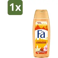 Fa 1 x - Douchegel - Golden Tempels Cambodia - Exotische Geur - Verfrissend - 250 ml - Douchegel - Geur Vanille - Geur Amandelbloesem - Golden Tempels Cambodja - Exotische Geur