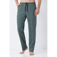 Hajo Premium heren lounge broek marine blauw | Maat 58