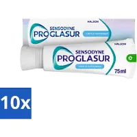 Sensodyne 10 x - Tandpasta - Proglasur Gentle Whitening - Verheldert Glazuur - 75 ml - Voordeelverpakking - 10 stuks
