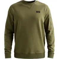 PME Legend Sweatshirt 'American Classic sweatshirt with flight pocket' groen
