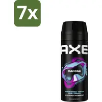 Axe 7 x - Deodorant Bodyspray - 100% Fresh Fragrance - Marine - Sea Breeze & Sage - 150 ml - Marine - Deodorant Bodyspray - Zeebries - Salie - 48 Uur Geur