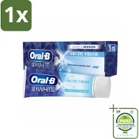 Oral-B 1 x Tandpasta 3D White Arctic Fresh 75 ml - Tandpasta - Whitening - Frisse Adem - Glazuur - Tanden Reinigen