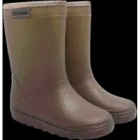 Enfant Meisjes Laarzen Thermo Boots Glitter - Bruin - Maat 28