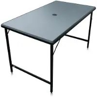 Famanu – Campingtafel Tivoli XL, opklapbare tafel van 120x70 cm, 70 cm hoog, waterbestendig en duurzaam, ideaal voor buiten en camping