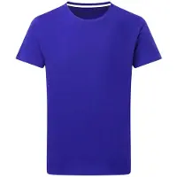 SG T-shirt met ronde hals 'Signature Tee' Men Essentials Kobaltblauw - 5XL