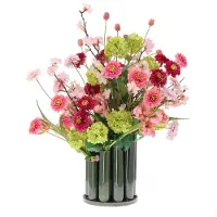Maxifleur Kunstplanten Kunstboeket Joyce Lagos 65 cm in Twisted Tubevaas