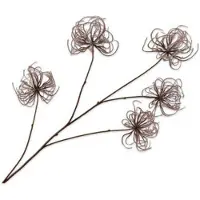 Silk-ka Kunstbloem Bosrank Bruin H 63 Cm