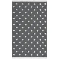 Barine Home Hamamdoek Ster zwart van Barine Home
