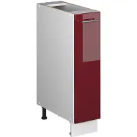 Vicco Apotheekkast Fame-Line Bordeauxrode hoogglans/Wit 20 cm zonder werkblad, Model 61673