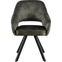 Benoa Eetkamerstoel Emilie Adore 17 Moss - eetkamerstoelen set van 2