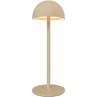 LEDVION - Oplaadbare Tafellamp Vita - LED - Beige - Dimbaar - IP54 - USB