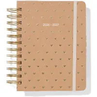 HEMA Schoolagenda 2026-2027 15.4x18.6x3.5cm Kraft Hartjes