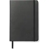 HEMA Schoolagenda 2026-2027 15.3x21.5x1.3cm kunstleer zwart (zwart)