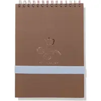 HEMA Schetsboek 18.6x25.4cm met penelastiek (bruin)