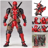 MaxPower (F Geen winkelverpakking) Revoltech Deathstroke Deadpool Spiderman Wolverine Carnage Venom Action Figure Yamaguchi