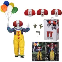 MaxPower (geen doos)Joker Stephen King Clown Pennywise Action Figure Collection Horror Speelgoedpop Verjaardagscadeau