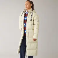 L'amore Couture Dames Kansas Lange Puffer Jas Sage