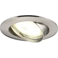 LEDVION - LED Inbouwspot Amsterdam - Zwart - Dimbaar - 3W - 2700K - Ø82 mm