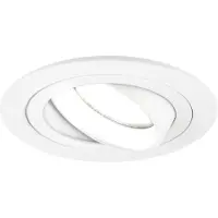 LEDVION - LED Inbouwspot Tokyo - Wit - Dimbaar - 3W - 6500K - Ø92 mm