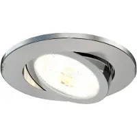 LEDVION - LED Inbouwspot - RVS - Dimbaar - 7W - IP65 - CCT - COB - Ø90mm