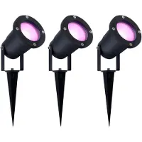 LEDVION - 3X SMART Wifi LED Prikspots - IP65 - 4.9W - 1M