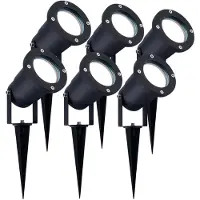 LEDVION - 6X LED Prikspots - IP65 - 5W - 6500K - 1M