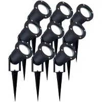 LEDVION - 9X LED Prikspots - IP65 - 5W - 6500K - 1M