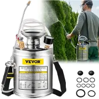 Vevor Garden Pond Nebulizer 4L Ultrasone nevelmachine RVS Ultrasone nevelmachine Geschikt voor huis