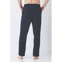 Hajo Premium heren lounge broek marine blauw | Maat 50