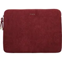 Selencia Corduroy Laptophoes 13-14 inch - Laptopsleeve - Deep Burgundy