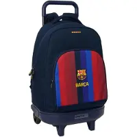 Safta Fc Barcelona 26/27 33l Wheeled Backpack Blauw Kinderen