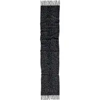 Lala Berlin Schal - Wolle - 180x38 cm - Black Leo - - One Size - Schals