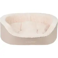 Amiplay Aspen Hondenmand Ovaal Beige Maat S 54x45x16cm
