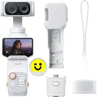 Insta360 Luna Ultra Standard + Mic Pro Transmitter Bundle - White