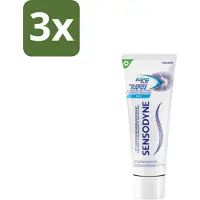 Sensodyne 3 x – Tandpasta – Rapid Relief Whitening – 75 ml - Gevoelige Tanden - Gevoeligheid - Verlichting - Whitening - Tandpasta