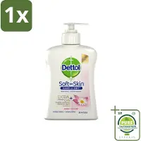 Dettol 1 x - Handzeep - Antibacterieel - Hydraterend - Kamille - 250 ml - Handzeep - Antibacterieel - Hydraterend - Kamille - Handwas