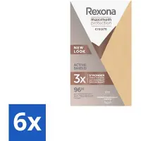 Rexona 6 x – Anti-Transpirant Stick – Maximum Protection – 45 ml - Deodorant - Zweetbestendig - Sport - Beweging - Geur