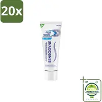 Sensodyne 20 x – Tandpasta – Rapid Relief Whitening – 75 ml - Grootverpakking - Gevoelige Tanden - Tandpasta - Verlichting - Whitening - Mondgezondheid