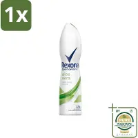 Rexona 1 x - Fresh Aloe Vera - Deodorant Spray - 150 ml- Deodorant Spray - Aloë Vera - 48 Uur Bescherming - Zweet En Geur - Huid Verzorging