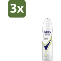 Rexona Deodorant Spray Advanced Protection Stress Control 150 ml - Bulkverpakking - 3 stuks