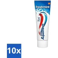 Aquafresh Tandpasta Freshmint Frisse Adem 75 ml - Bulkverpakking - 10 stuks